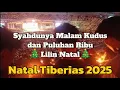 Lagu Malam Kudus dan Puluhan Ribu Lilin Natal dalam KKR Natal Tiberias GBK, 6 Desember 2025 🎄❄♥🎅