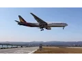 Asiana Airlines Flight OZ 212 ICN-SFO Landing in San Francisco HL7755