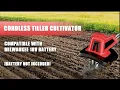 Tackle your spring gardening tasks with Mellif tiller Compatible With Milwaukee 18V Battery