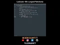 Leetcode 409 Longest Palindrome in Python Python Leetcode Python Coding Tutorial Python ASMR