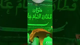 من داخل ضريح الإمام الحسين 