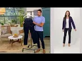 Studio Park x Jayne Brown Straight Leg Jeans with Tummy Panel on QVC