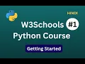 Python W3Schools Course for Beginners Hindi