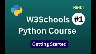 Python W3Schools Course for Beginners Hindi