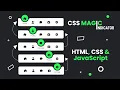Magic Navigation Menu Indicator using Html CSS Simple JavaScript Curve Outside Effects