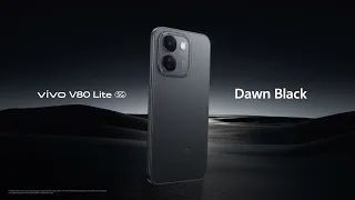 vivo V80Lite || Dawn Black