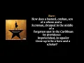 Hamilton - Alexander Hamilton lyrics