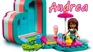 Lego Friends  41384  Andrea's Summer Heart Box  UNBOXING