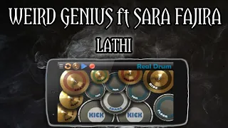 Download WEIRD GENIUS ft SARA FAJIRA ~ LATHI || REAL DRUM COVER MP3