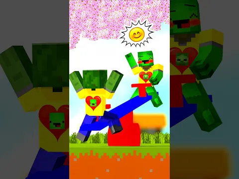 MAIZEN: JJ and Mikey GREED VS LOVE 4 (ZOMBIE BEST FRIEND)