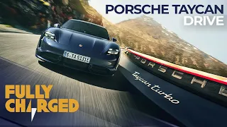 Porsche Taycan Turbo Rapid Charge Road Trip Fully Charged