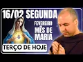 Lagu TERÇO DE HOJE 16/02/2026 - SEGUNDA-FEIRA - MISTÉRIOS GOZOSOS: SANTO TERÇO
