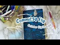 Commit30 Flipthrough October Flipthrough Book Bound Planner
