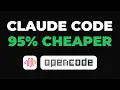 I Run Claude Code 95 Cheaper OpenCode MiniMax M2 7 Setup