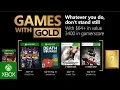 Video di Xbox - July 2018 Games with Gold