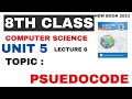 class 8 computer chapter 5 pseudocode pseudocode algoritma