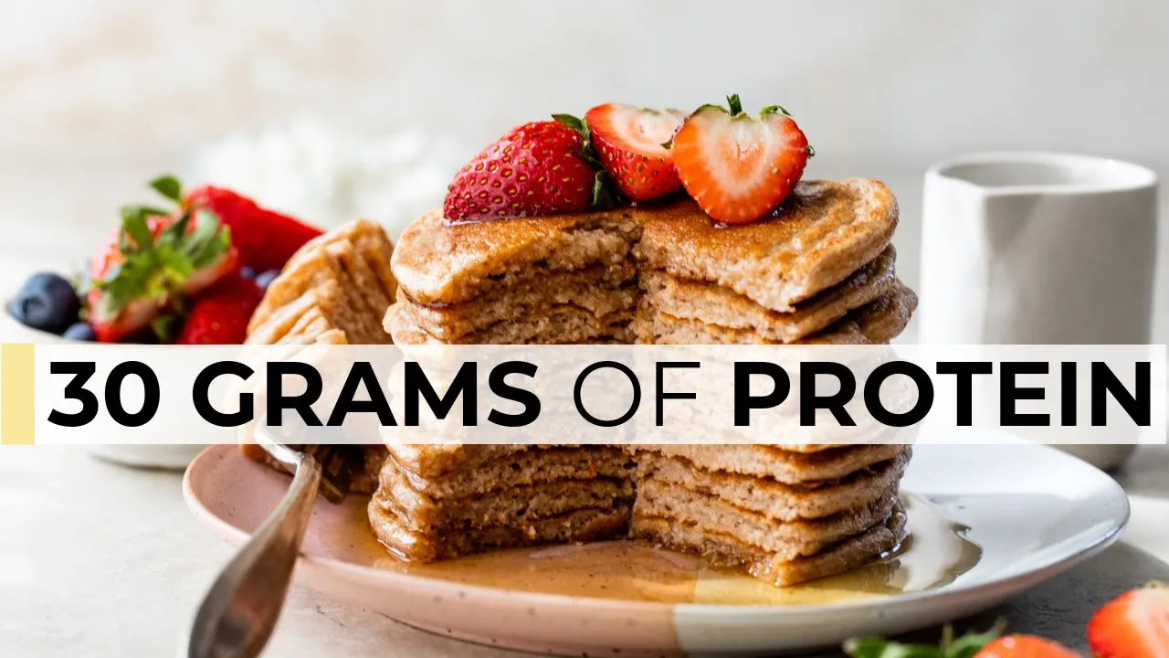 PROTEIN PANCAKES RECIPE   healthy breakfast idea