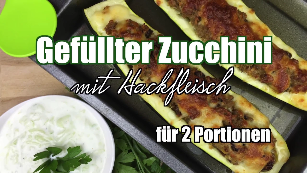 Rezept Zucchini | Zucchini Hackfleisch Pfanne super lecker | Einfach und schnell kochen #Zucchini #K. 