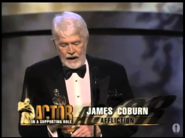 James Coburn Wins Supporting Actor: 1999 Oscars