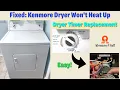 Fixed Kenmore Dryer Won t Heat Up - Dryer Timer Replacement