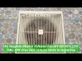 Download Lagu Maspion Shutter Exhaust Fan MV-200NEX 220V 50Hz 30W Made In Indonesia