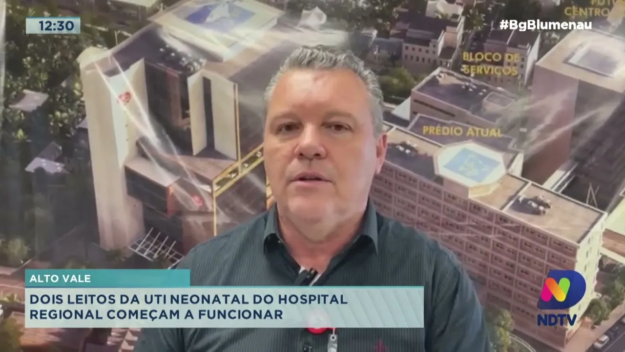 Alto Vale: dois leitos da UTI neonatal do hospital regional começam a funcionar