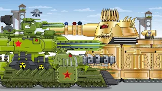 Iron Monsters of the high tech World - Cartoons about tanks