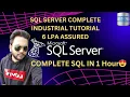 SQL Full Course 2025 Complete SQL Course For Beginners Learn SQL in 1 Hour 6 LPA GUARANTEED