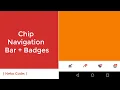 Chip Navigation Bar Badges