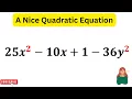 Do You Make These Factoring Mistakes with 25x 2-10x 1-36y 2
