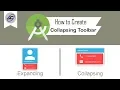 How to Create Collapsing Toolbar in Android Studio CollapsingToolbar Android Coding