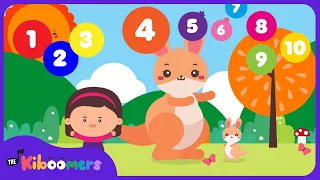Jump, Freeze, and Count! | Number Songs for Toddlers | The Kiboomers