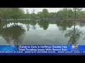 Flooding Turns Hoffman Estates Park Into A Fishing Pond
