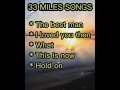 33 MILES -