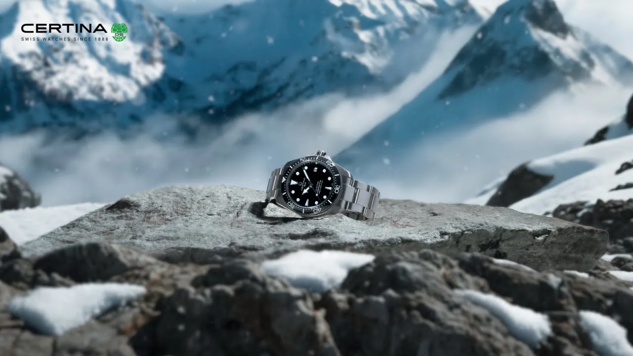 Certina — Certina DS Action Powermatic 80: Count On Me (YouTube video ad)