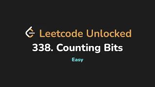 338 Counting Bits Leetcode Unlocked - Python
