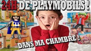 24h dans ma chambre avec mes playmobils challenge 