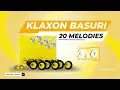 Download Lagu 🔴 Klaxon Basuri 20 Melodies - Edition 3.0 Baby shark - 12/24 Volts