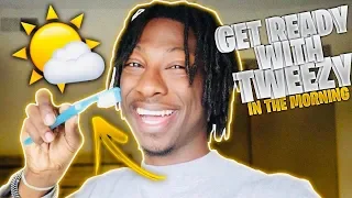 getting ready with tweezy my morning routine 