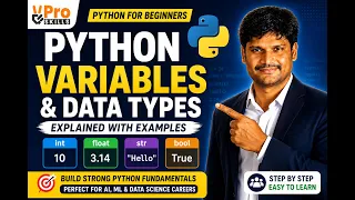 Python Variables Data Types Explained Variables int float str bool Python for Beginners
