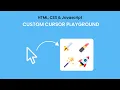 JavaScript Project Custom Cursor Effects with Clickable Icons