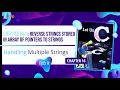 Let us C Solutions C Programming Reverse strings stored in array of pointers to strings