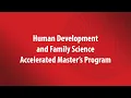 ISU Department of FCS - Accelerated Master s in Human Development and Family Science
