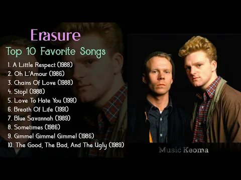 Download MP3 Erasure Top 10 Favorite Songs