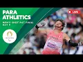 Para Athletics - Men's Shot Put Final | Day 9 | Paris 2024 Paralympics | Paris 2024 Paralympics