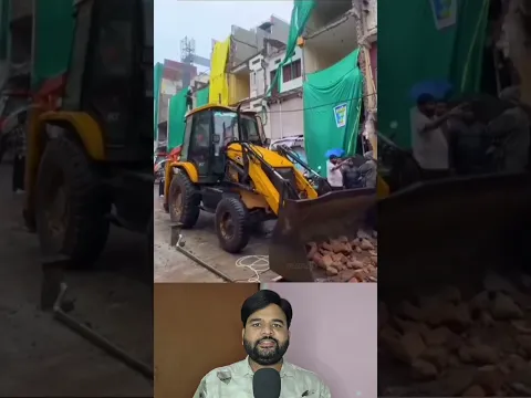मन्दिर का ढांचा टूट गया लेकबजरंगबली की मूर्ति अपनी जगह से नहीं हिली!🙏 उज्जैन खड़े हनुमान जी