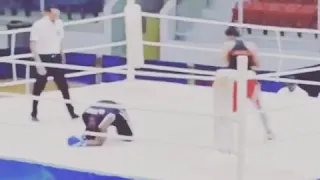 الملاكم السعودي محمد ال سالم 