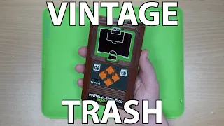 The First Portable Games Were Awful