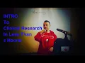 Download Lagu The Only Crash Course To Clinical Research You’ll Ever Need (full 5 hour OFFICIAL video)