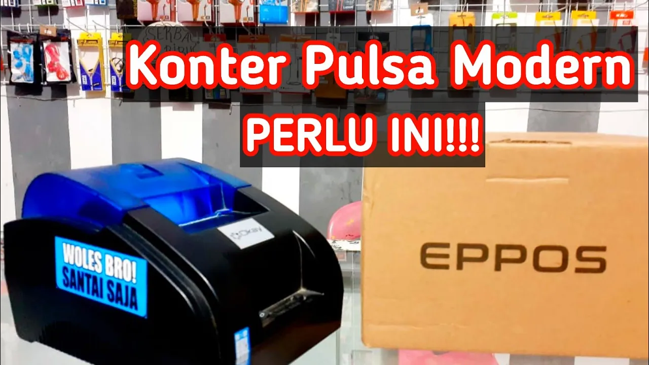 Animasi 3D tentang gambaran konter pulsa ukuran 2x2m, pada video ini menjelaskan bagian atau kompone. 